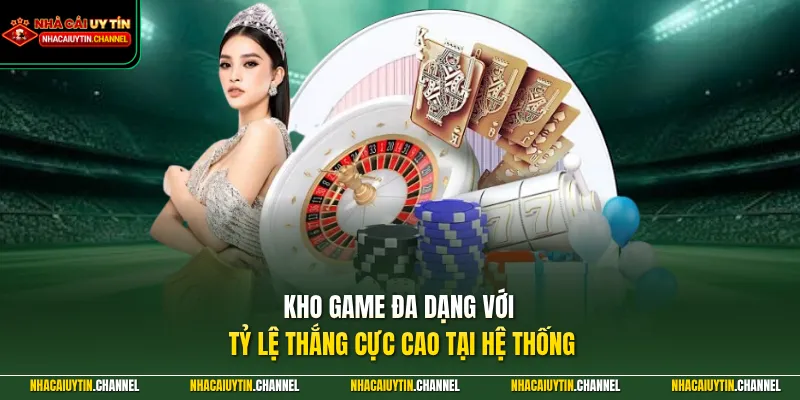 RIK88 – Cổng Game Uy Tín Đổi Thưởng Đẳng Cấp Quốc Tế 2026 4 Kho game đa dạng với tỷ lệ thắng cực cao tại hệ thống